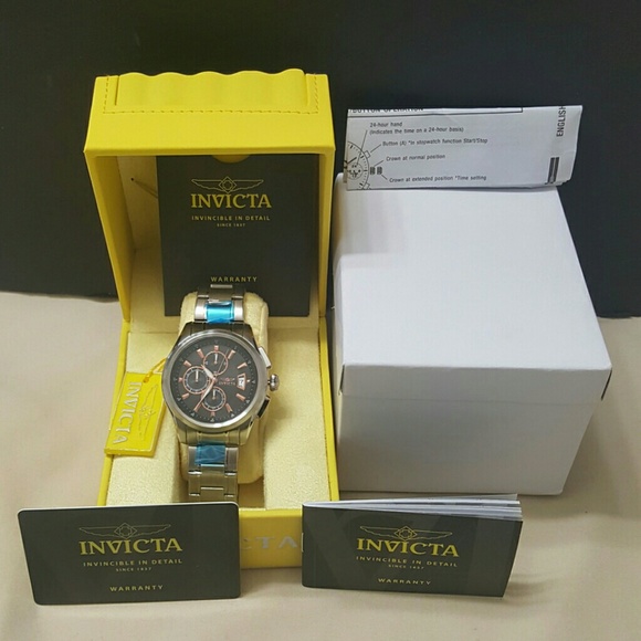 sale,NEW INVICTA CHRONOGRAPH WATCH - Picture 8 of 8